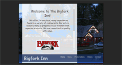 Desktop Screenshot of bigforkinn.com